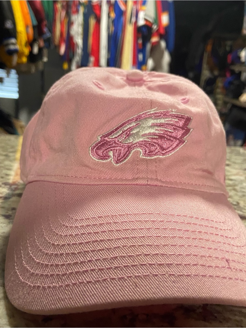 Reebok Pink Philadelphia Eagles Baseball Cap
